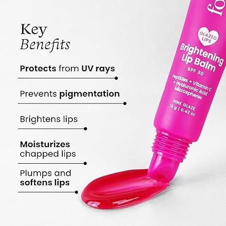 Foxtale - Glazed Lips Brightening Lip Balm Spf 30 (12g)