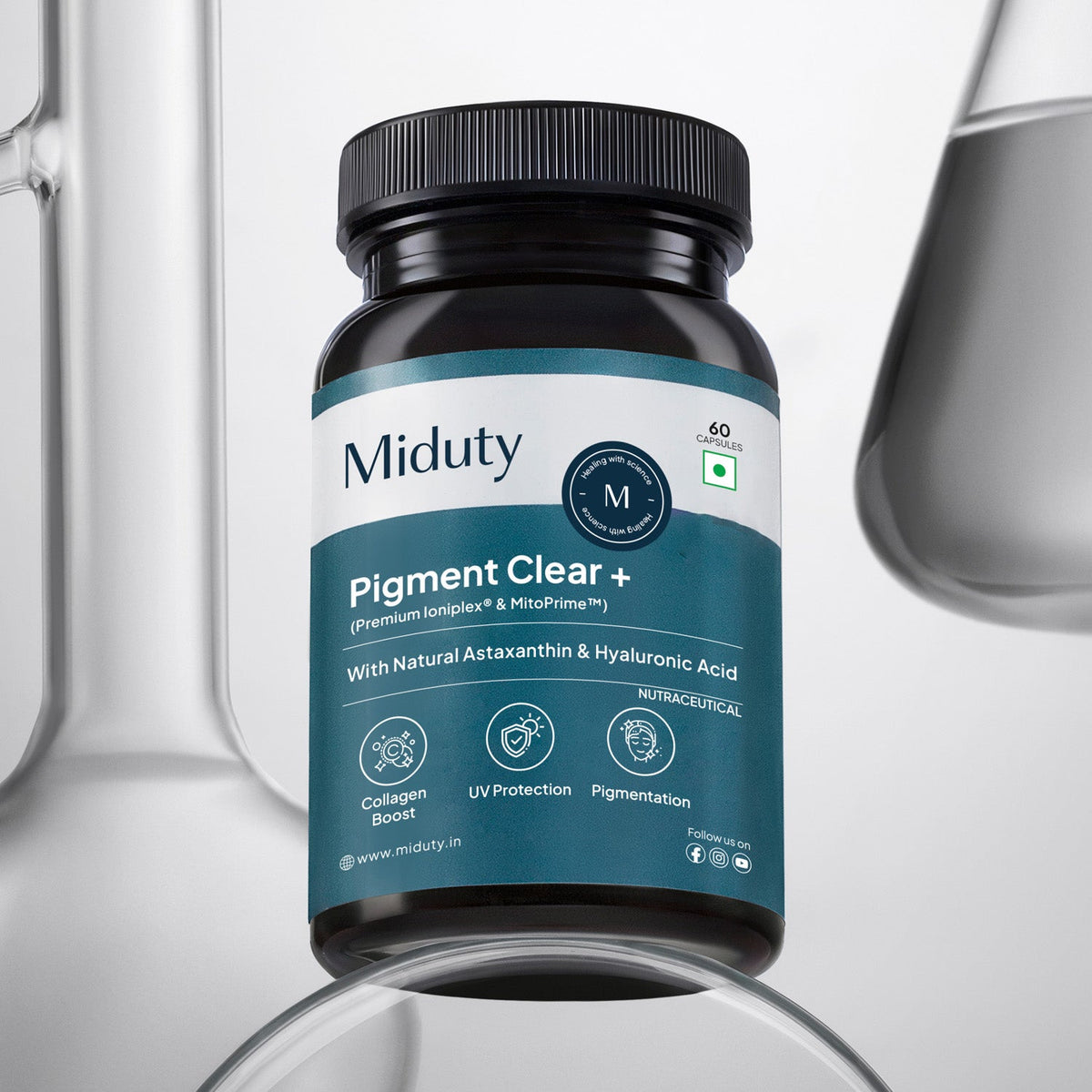 PalakNots Pigment Clear+ | Oral Sunscreen