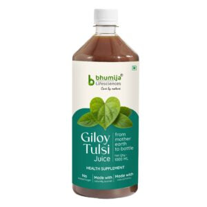 Bhumija Lifesciences Giloy Tulsi Juice No Added Sugar - 1L