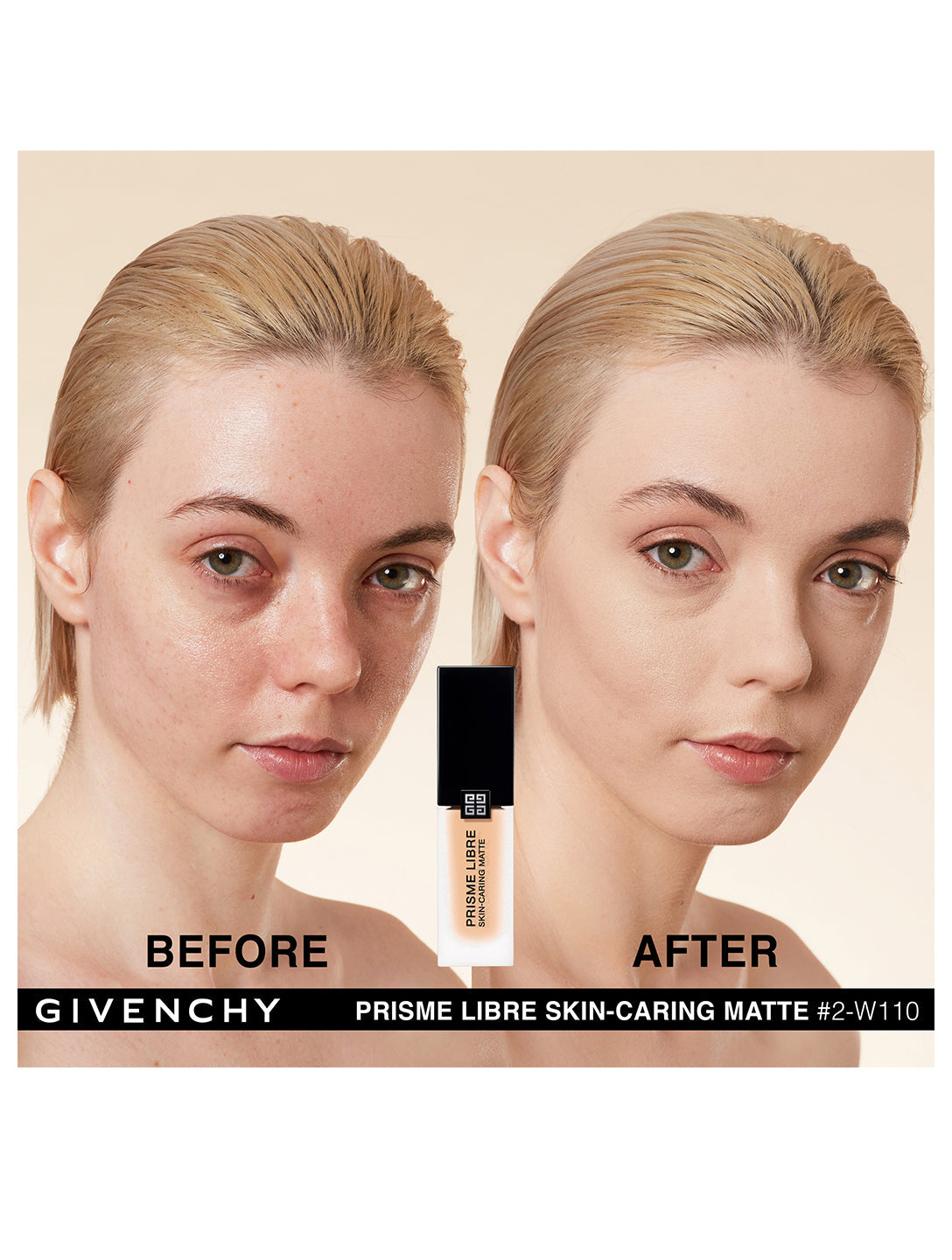 GIVENCHY Prisme Libre Skin-Caring Matte Foundation 4-W280