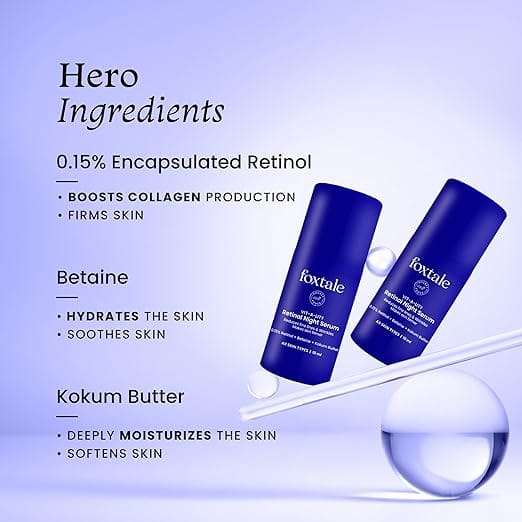 Foxtale - Retinol Night Serum (30ML)