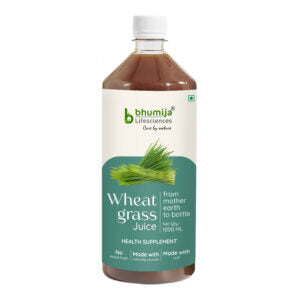 Bhumija Lifesciences Wheatgrass Juice No Added Sugar - 1L