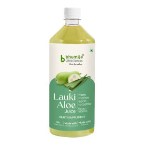 Bhumija Lifesciences Lauki Aloe Vera Juice No Added Sugar - 1L