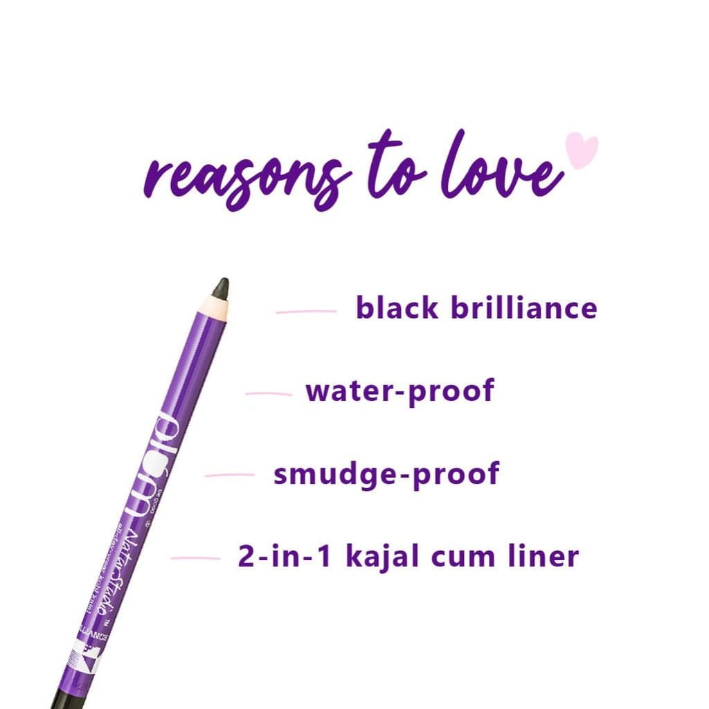 Plum NaturStudio All-Day-Wear Kohl Kajal (Black Brilliance)