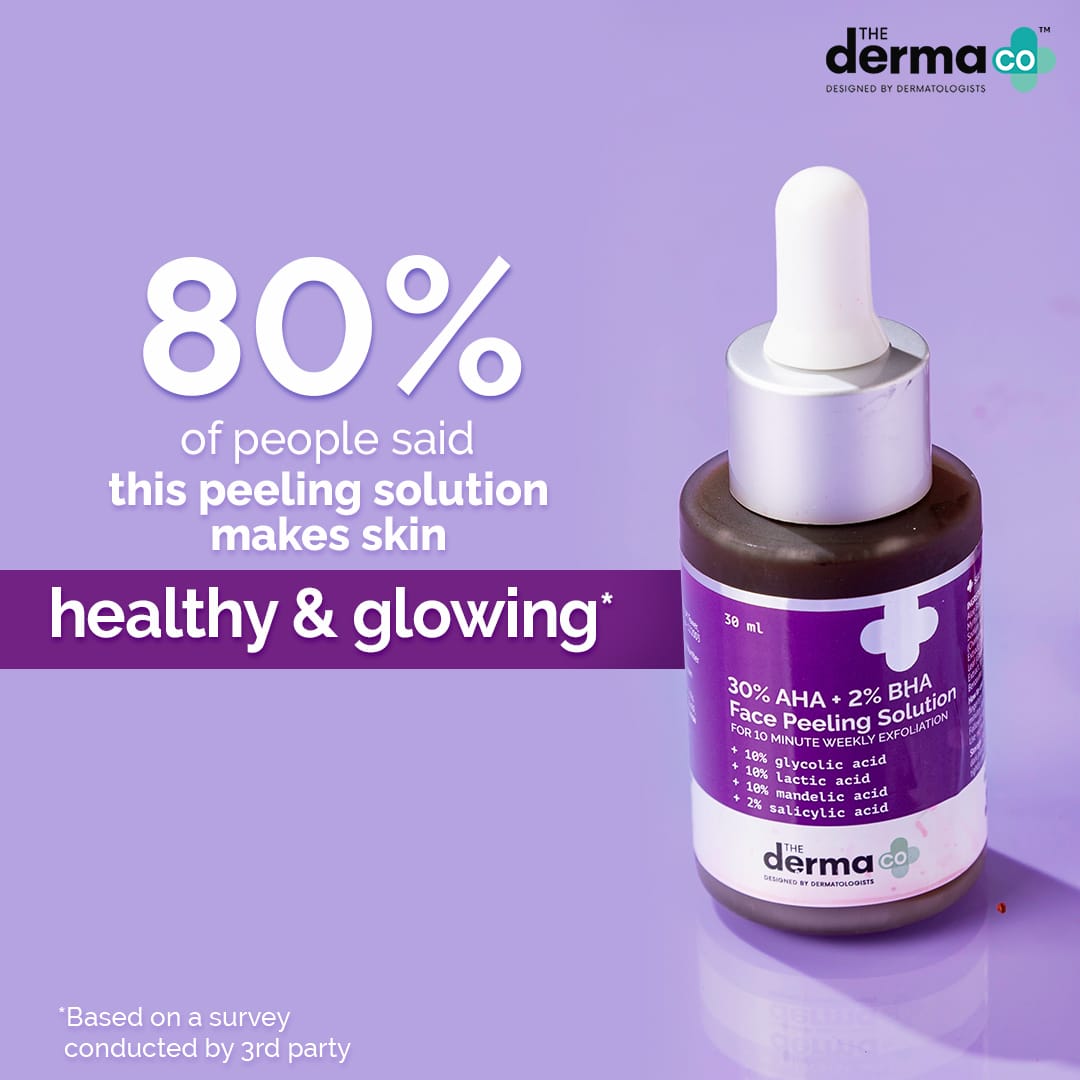 The Derma - 30% AHA + 2% BHA Peeling Solution (30mL)