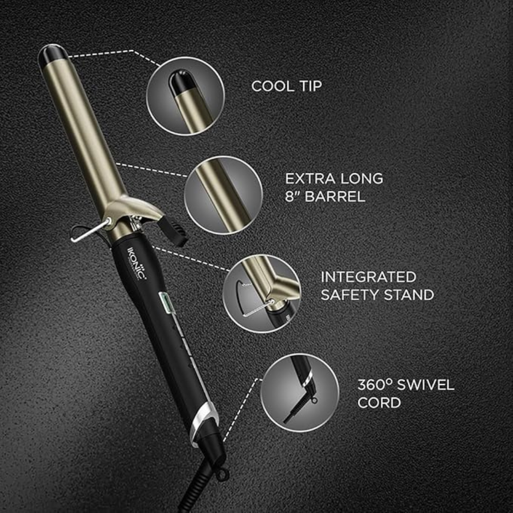 Ikonic Professional Hair Curling Tong Ct-28Mm