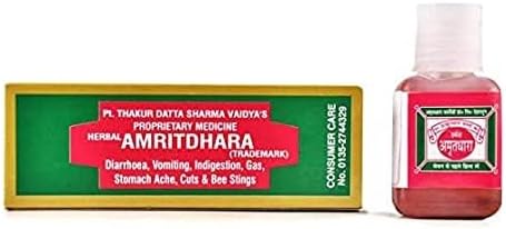 AYURVEDIC AMRITDHARA 12ML Herbal AYURVEDIC Pocket Doctor for All Minor AILMENTS