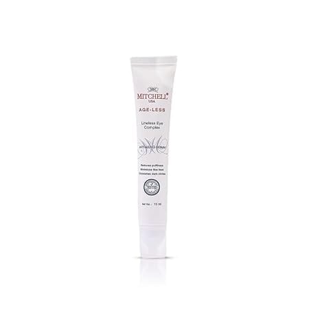 Mitchell USA Lineless Eye Complex, Anti-Aging Under Eye Serum For Dark Circles and Puffiness (15 ml)