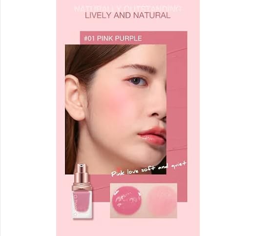 O Two O Liquid Blusher The Colour Lasts Long 15g 01