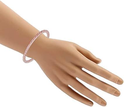 Copper Ashtadhatu Kada Bracelet Adjustable Bangle for Women