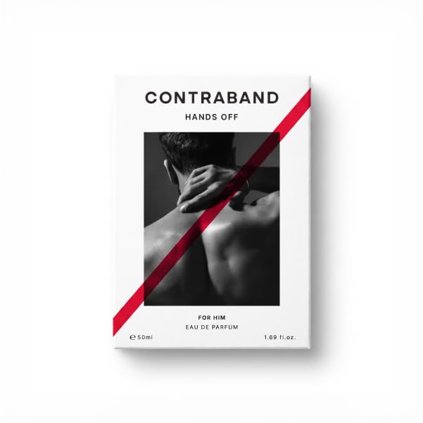 Contraband Eau De Parfum - Hands Off | Leather, Oud and Amber Fragrance Notes | Intense & Long Lasting Spray Perfume For Men | 50 ml 50 ml (Pack of 1)