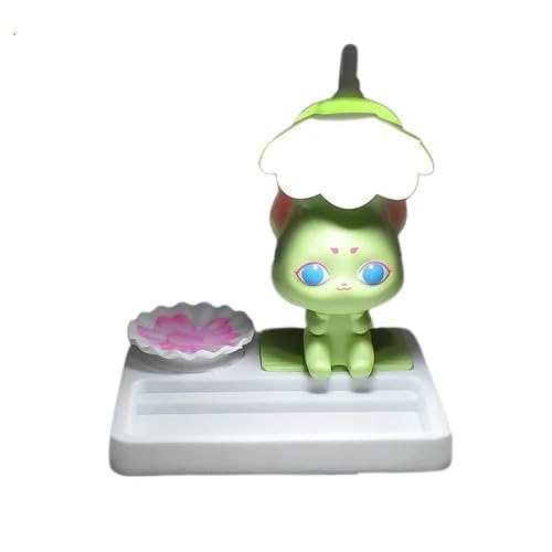 Oblivion Table Lamp for Kids - Cute Lovely Cartoon with Base Chargeable LED Desk Light for Kid and Adults, Decorative Night Lamps with Soft Glow, USB Powered fo