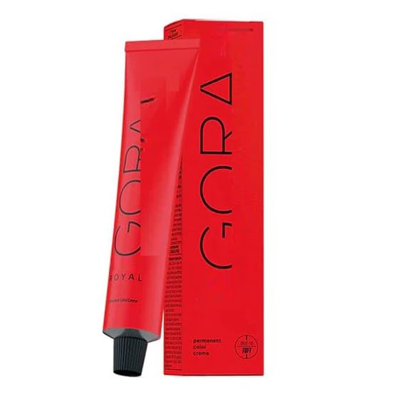 l/Gora Royal Professional Cream Creme Hair Color Colour Tube 60-Grams (Number No 4 - Medium Brown / 4-0)