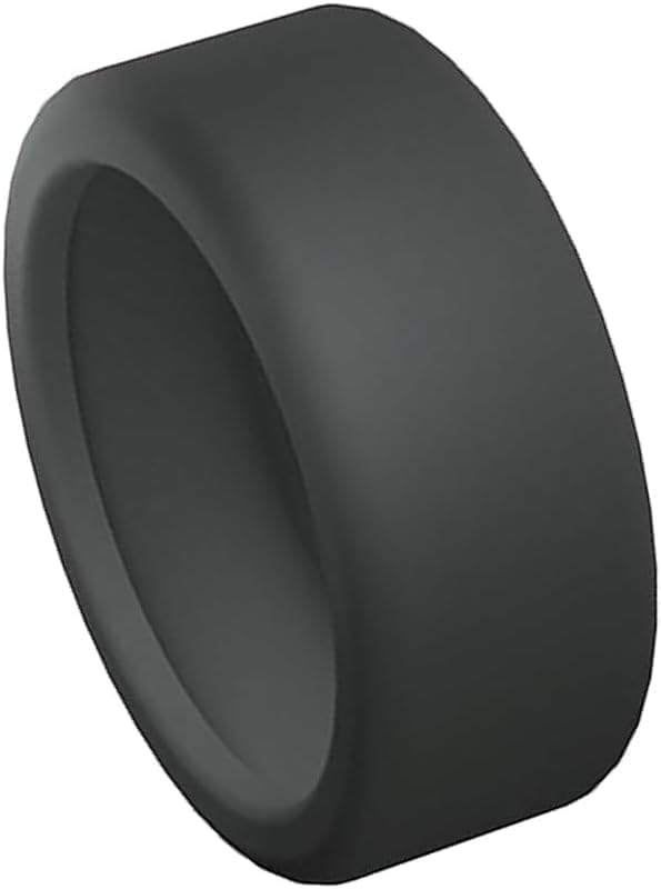 MORUS Silicone Ring Case Compatible with Gabit Ring, Oura Ring Cover Protector, Elastic Case for Oura Ring Gen 4/3 Working Out - Patent Protected (1 Pcs, Black,