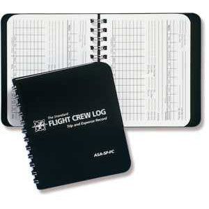 ASA Black Flight Crew Logbook