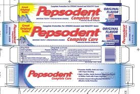 Pepsodent Complete Care Toothpaste Original Flavor