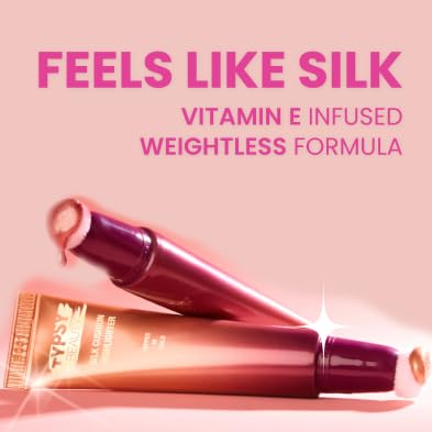 Typsy Beauty | Silk Cushion Liquid Blush Wand - Bouquet of Roses - Soft Pink Matte | Hyaluronic Acid Infused | Cushion Tip Applicator | Ultra-Pigmented | Buildable Liquid Blush | 12ml