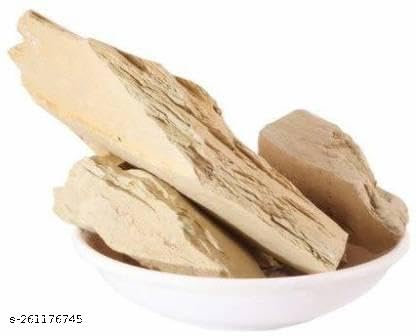 Keshvenna natural 100% Natural Multani Mitti ston (fuller earth) for Face Pack | Fuller's Earth , Bentonite Clay 400gm