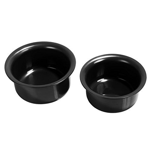 Sumeet 3mm Hard Aluminium Anodized Nonstick Tope (Pot) set of 2pc (No.9 - No. 10) (500Ml - 1Ltr.) | Black
