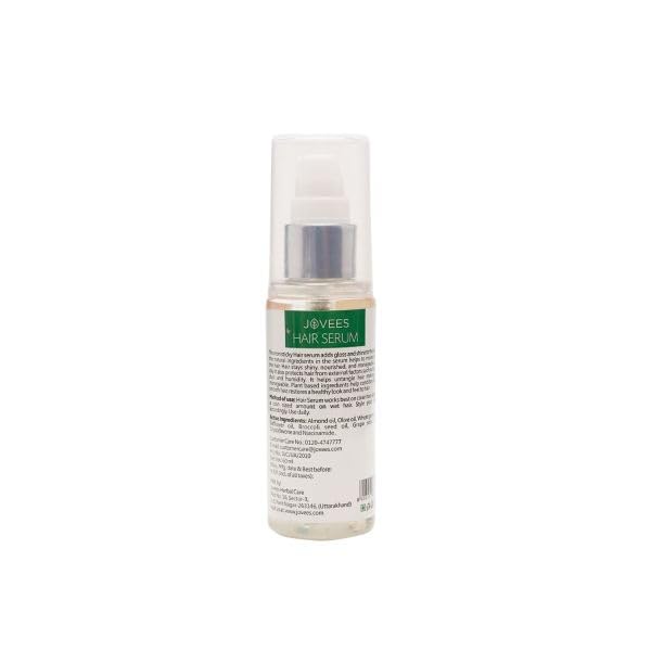 JOVEES HERBAL ovees Herbal Hair Serum Grape Seed and Almond | For Frizzy Hair | Prevents Hairfall | For Men & Women | (60ml)