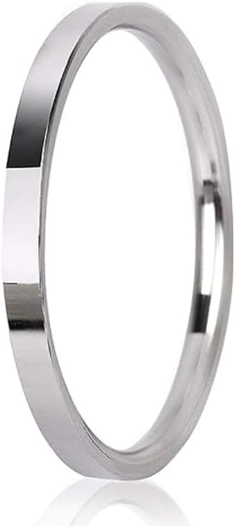 BISMAADH Amritsar Sterling Stainless Steel Kada for Men 7mm Thickness 7.0 Centimeters
