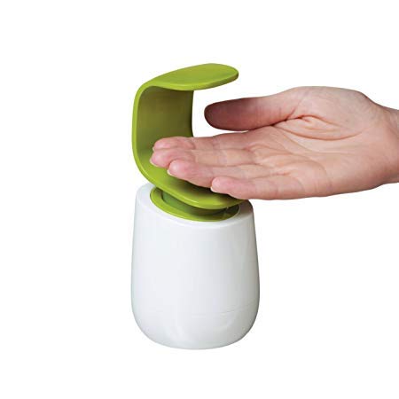 VDHJA� Plastic C Shape Soap Sanitizer Liquid Shampoo and Hand wash Dispenser (Green)(c Shape)
