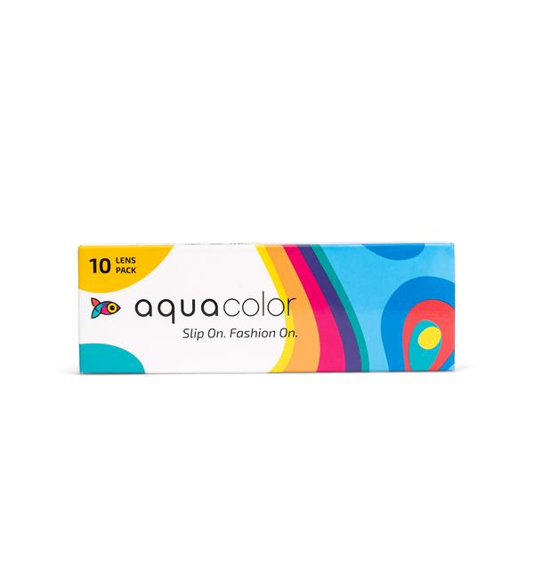 Aqua color Slip On Fashion On 10 lens Pack Aqua Green