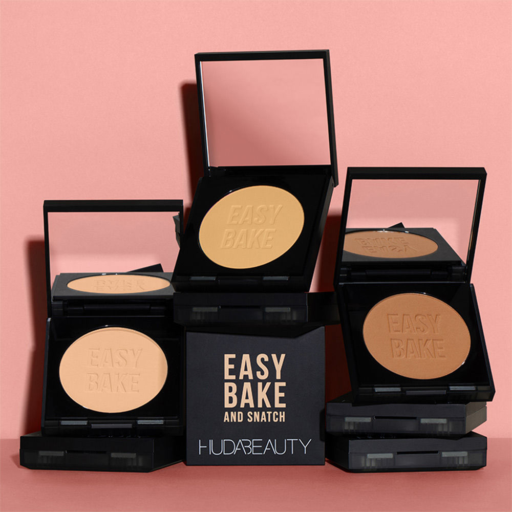 Huda Beauty Easy Bake And Snatch Pressed Powder - Kunafa (8.5 g)