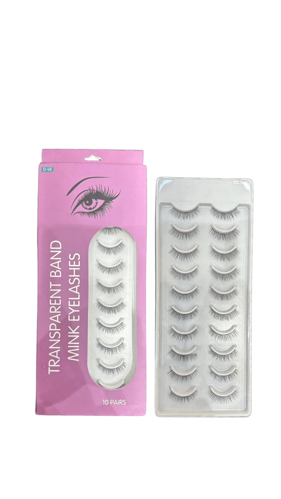 Transparent Band Mink Eyelashes