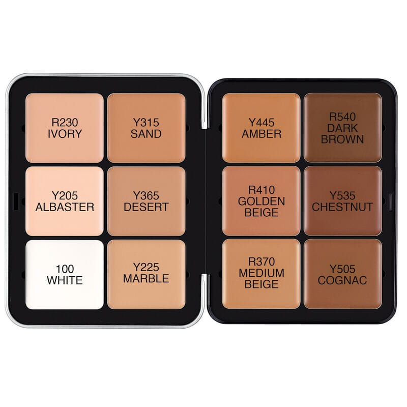 Make Up Forever - INVISIBLE COVER CREAM FOUNDATION PALETTE (27.6g)