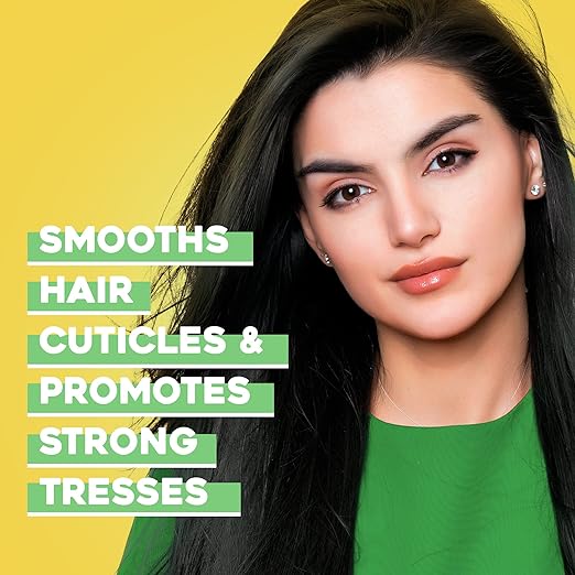OGX Ever Straightening + Brazilian Keratin Therapy Hair-Smoothing Conditioner with Coconut Oil, Cocoa Butter & Avocado Oil, Paraben-Free, Sulfate-Free Surfactan
