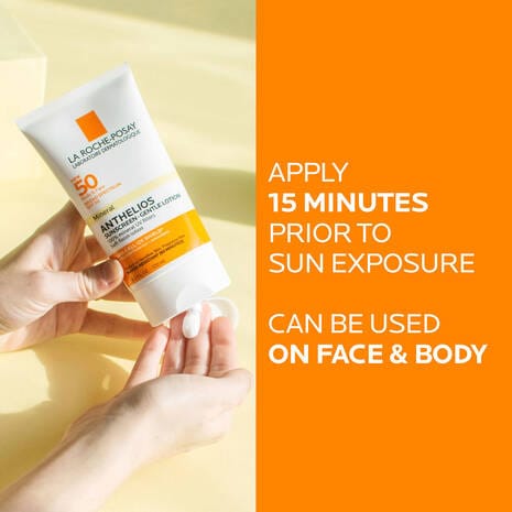 La Roche Posay - ANTHELIOS SPF 50 GENTLE LOTION MINERAL SUNSCREEN (90mL)