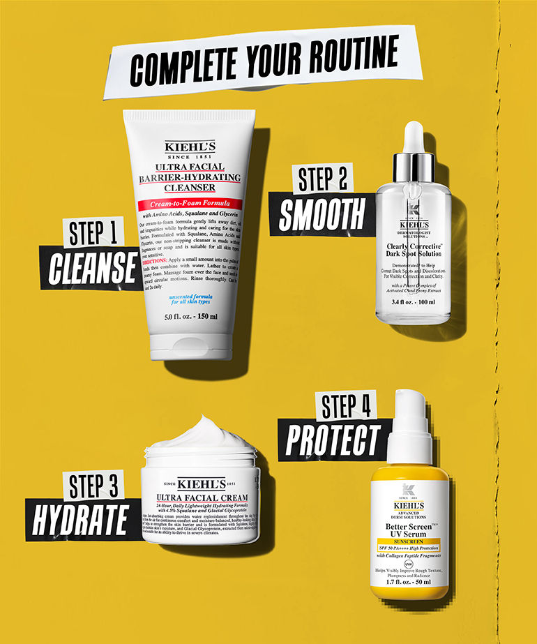 Kiehl's Better Screen UV Serum SPF 50+ Sunscreen with Collagen Peptide (50ml)