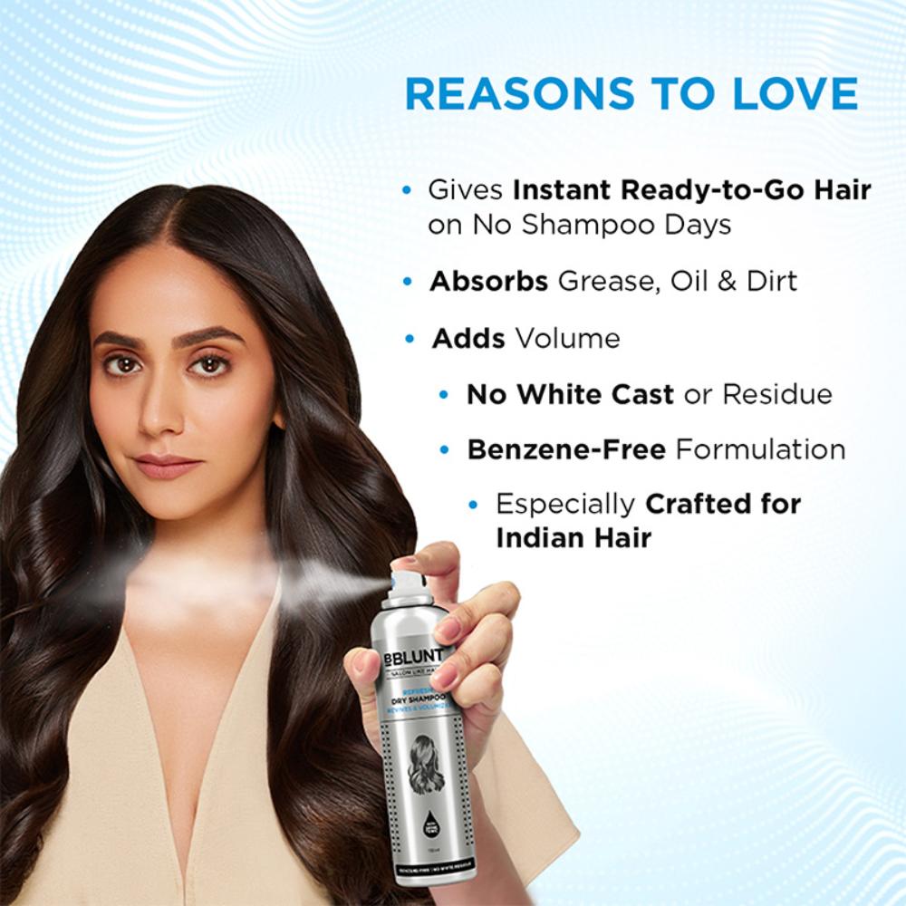 BBlunt Refresh Dry Shampoo To Revive & Volumize (150ml)