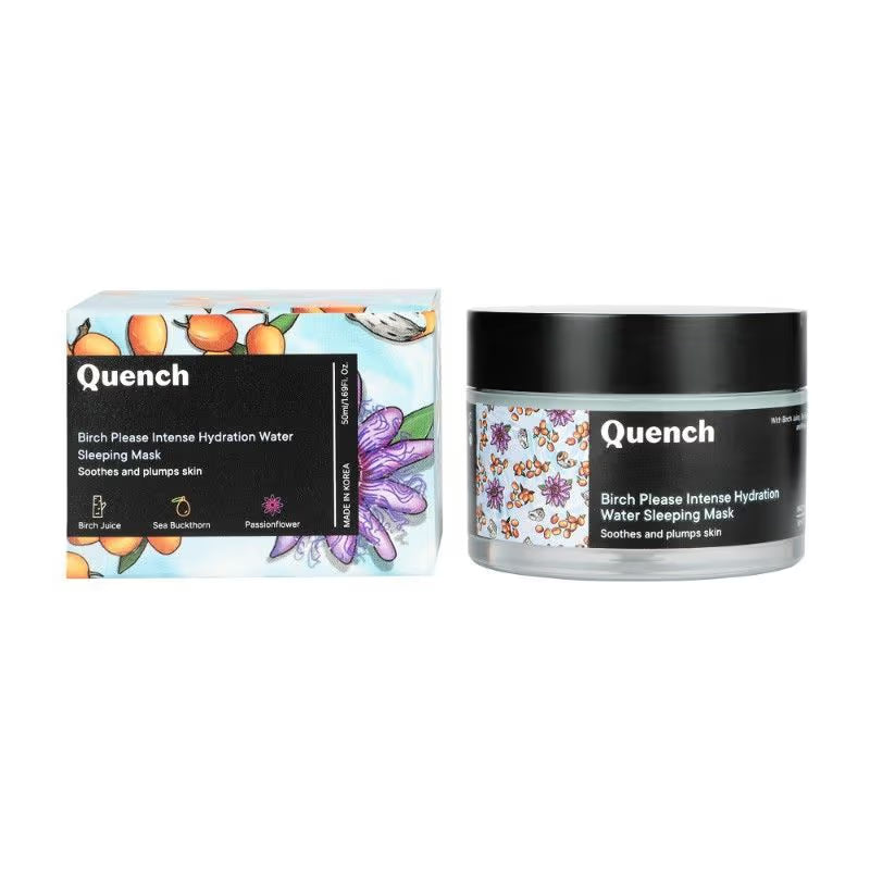 Quench - Intense Hydration Night Cream (Sleeping Mask) For Moisture-Recharging With Birch Juice