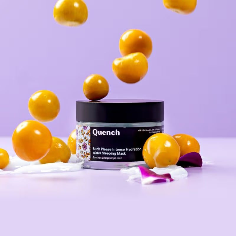 Quench - Intense Hydration Night Cream (Sleeping Mask) For Moisture-Recharging With Birch Juice