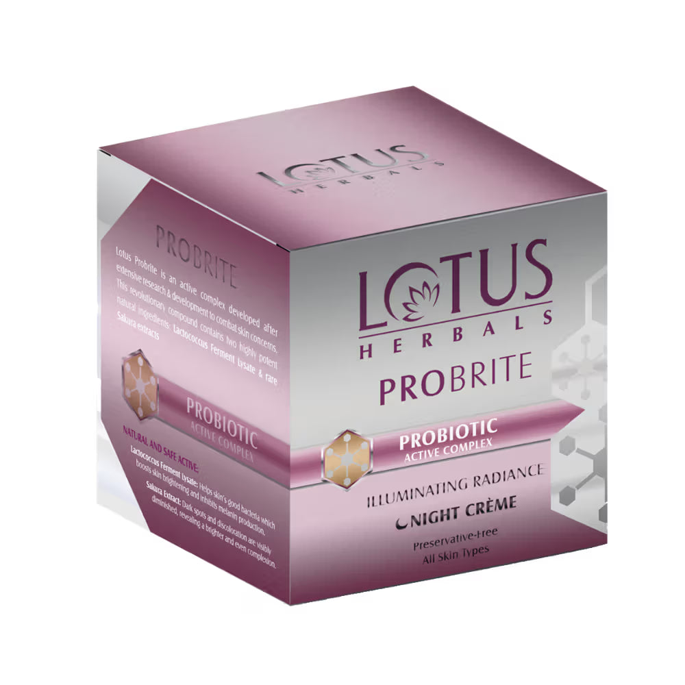 Lotus Herbals - Probrite Illuminating Radiance Night Creme (50g)