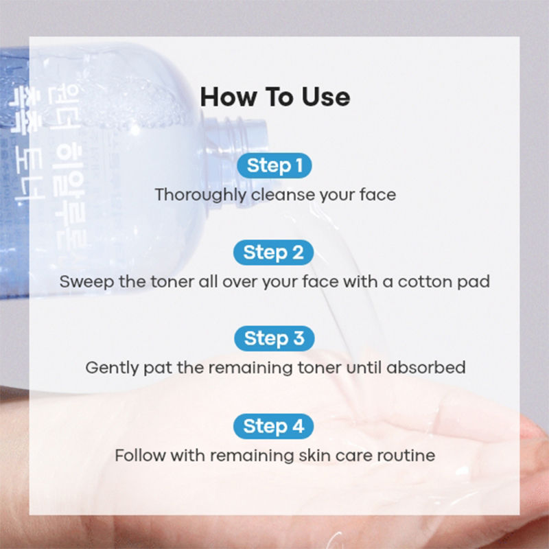 TONYMOLY Korean Wonder Hyaluronic Acid Chok Chok Toner to Hydrate, Plump Skin & Smooths Wrinkles (500ml)