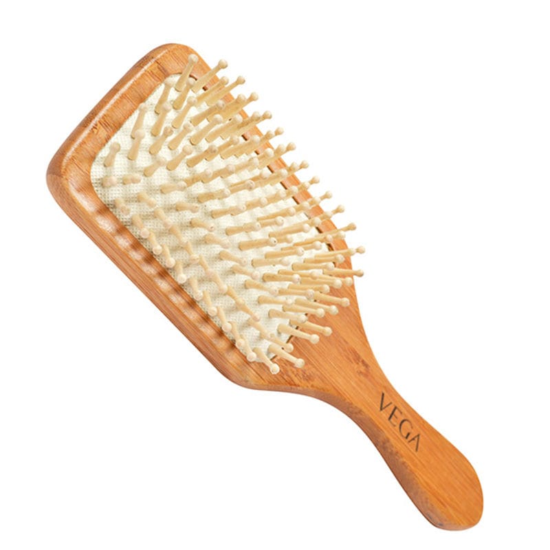 VEGA - Wooden Bristle Paddle Brush (E2-PBB)