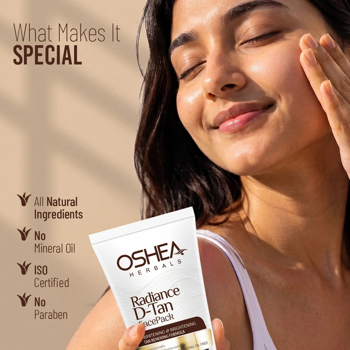Oshea Herbals Radiance D-Tan Face Pack 120g