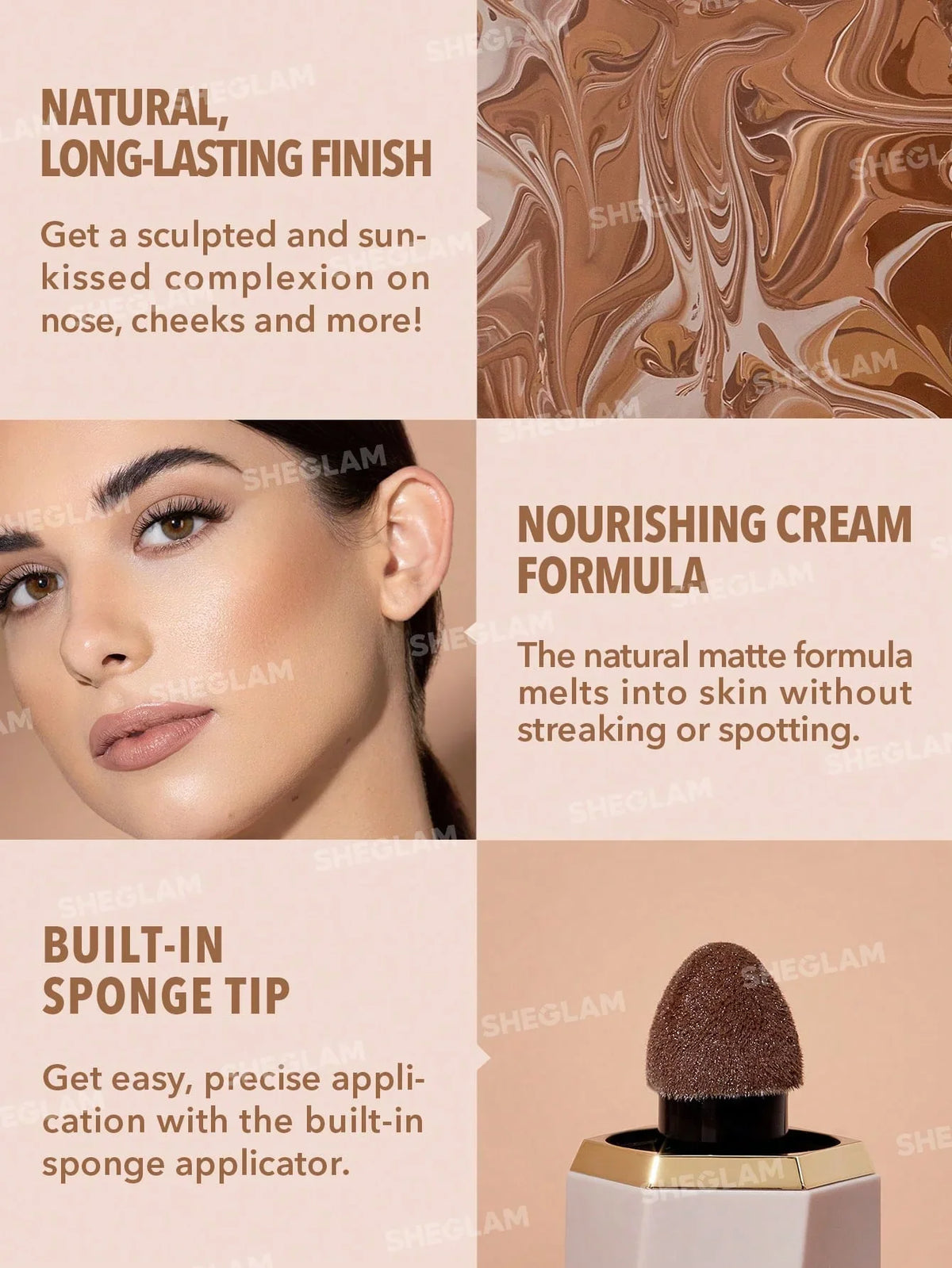 SHEGLAM SUN SCULPT LIQUID CONTOUR GOLDEN SUN