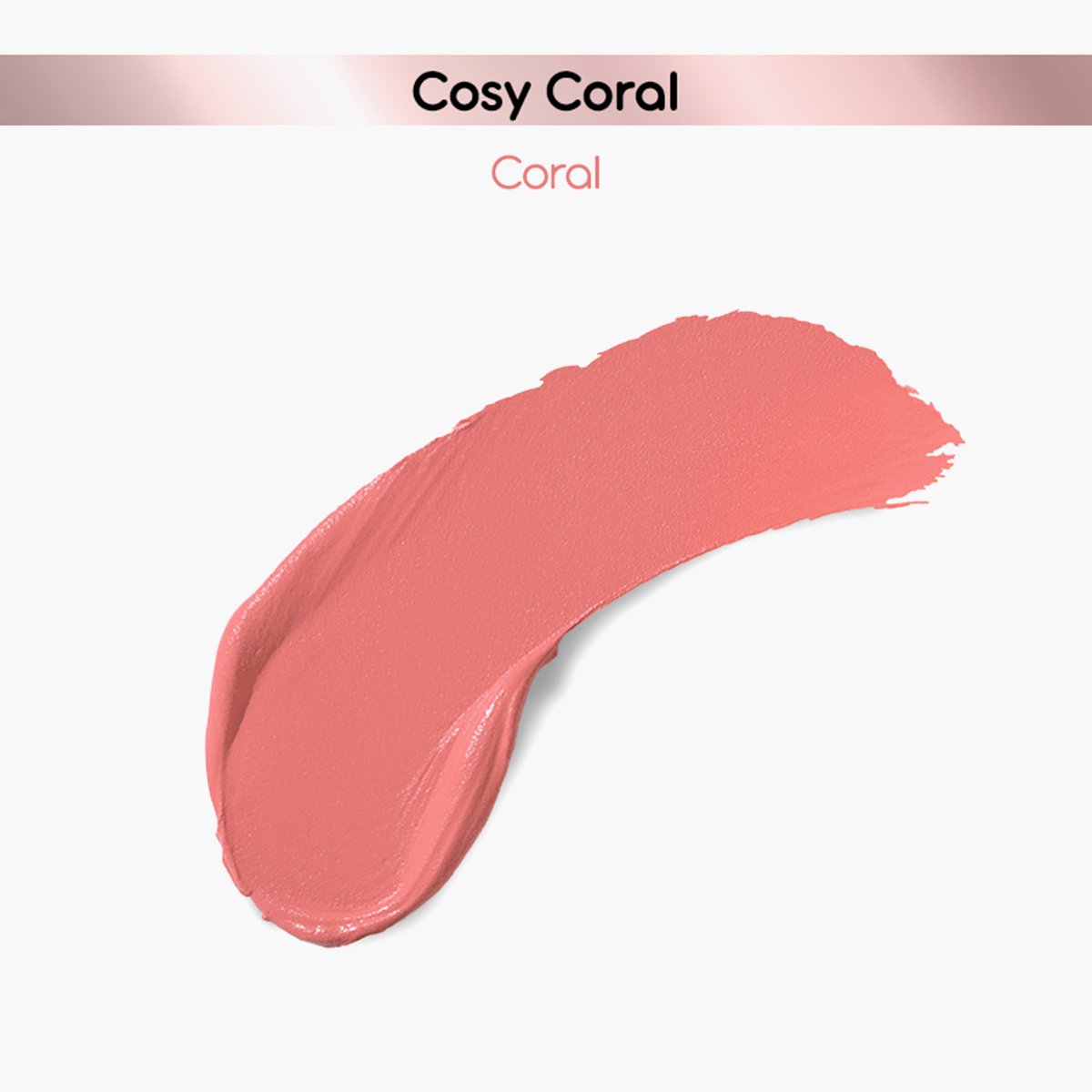 KAY BEAUTY Cream Blush Enriched With Cranberry Avocado Oil 10ml Cosy Coral