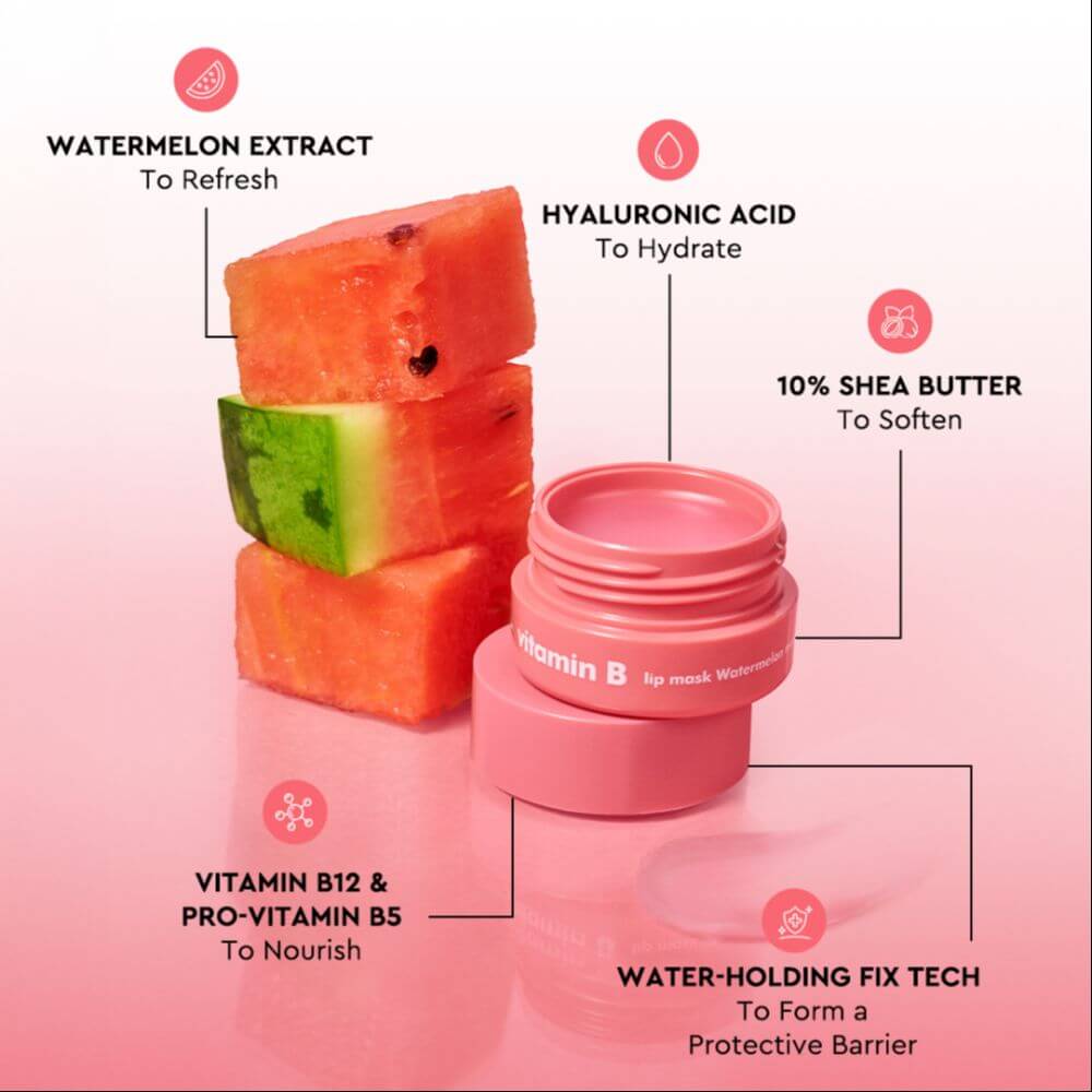 The Face Shop Vitamin B lip mask Watermelon 14g