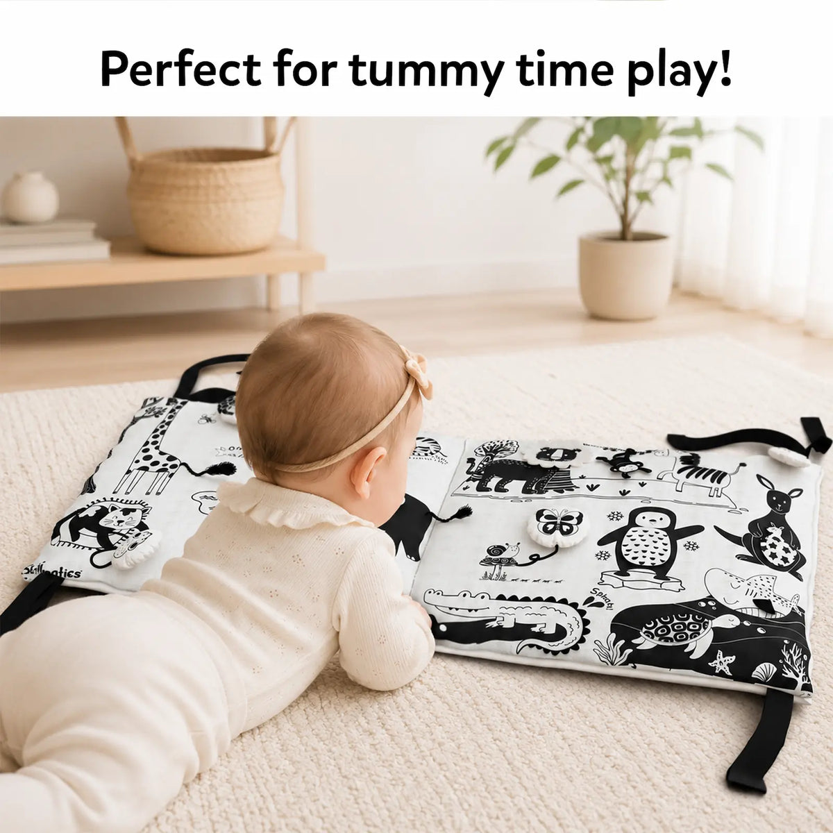 Skillmatics High Contrast Sensory Cloth Mat (0-18 months)