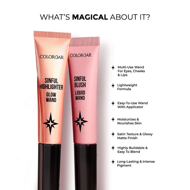 COLORBAR SINFUL BLUSH LIQUID WAND 12ml SEXXY 5