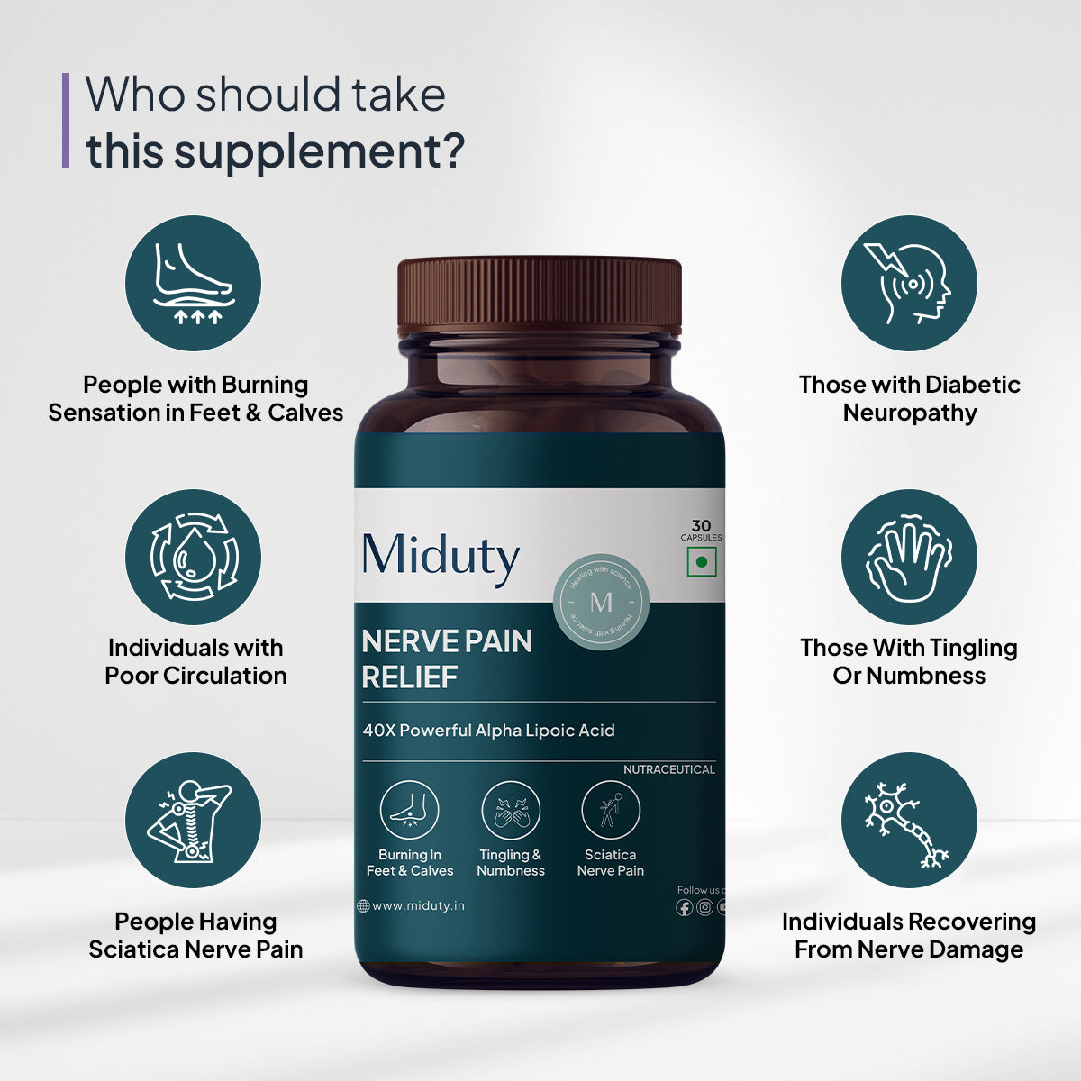 Miduty Nerve Pain Relief