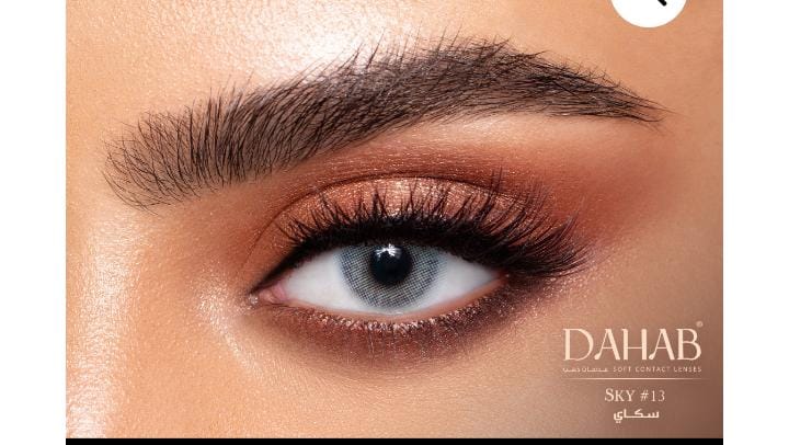 Dahab Daily Soft Contact Lenses Dahab 10Ea Soft Contact Lenses Lumirere Hazel, Solitaire, Sabrin Gray Green, Sky, Cat Eye SPH 0.00