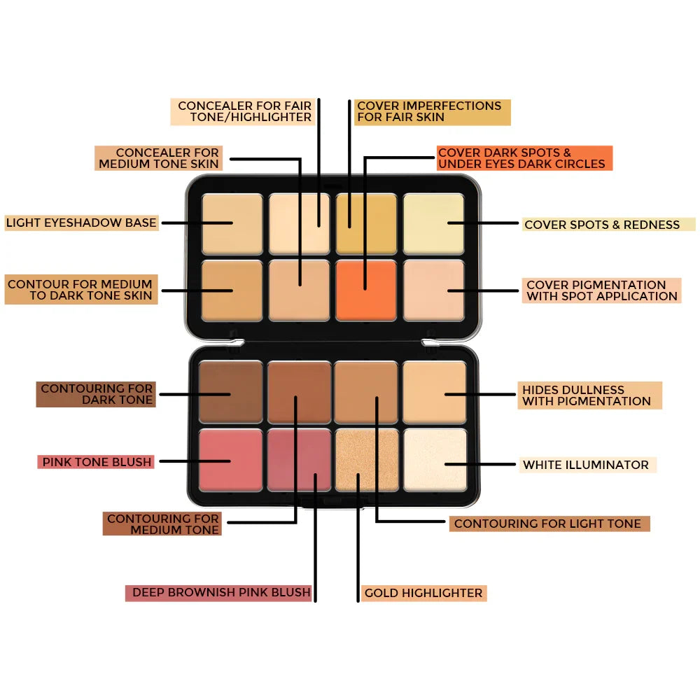 Forever52 Camouflage HD Palette CHP001