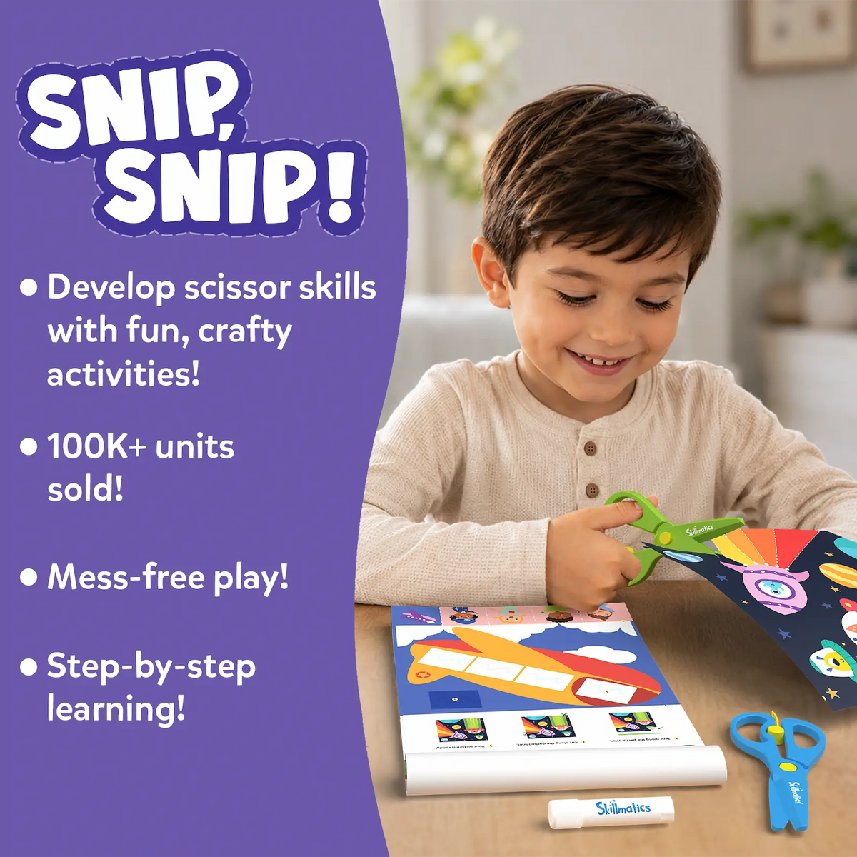 Skillmatics Craft & Conversation Bundle (ages 3-9)