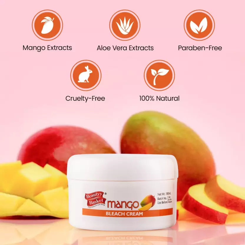 Beauty Basket Pro Premium Mango Bleach Cream 1kg